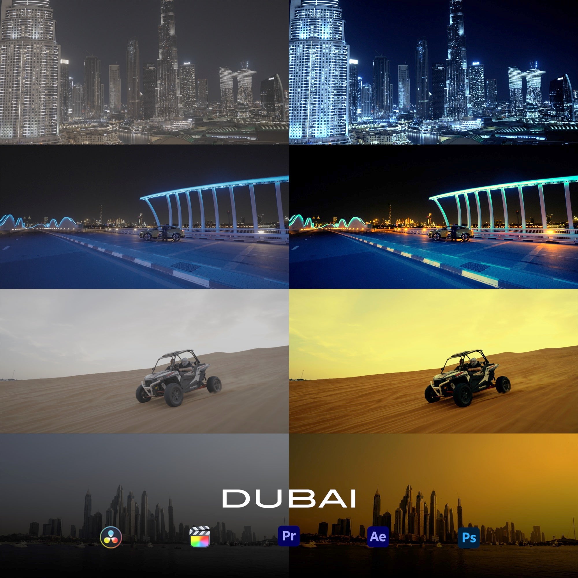 DUBAI LOOK | Lut Pack
