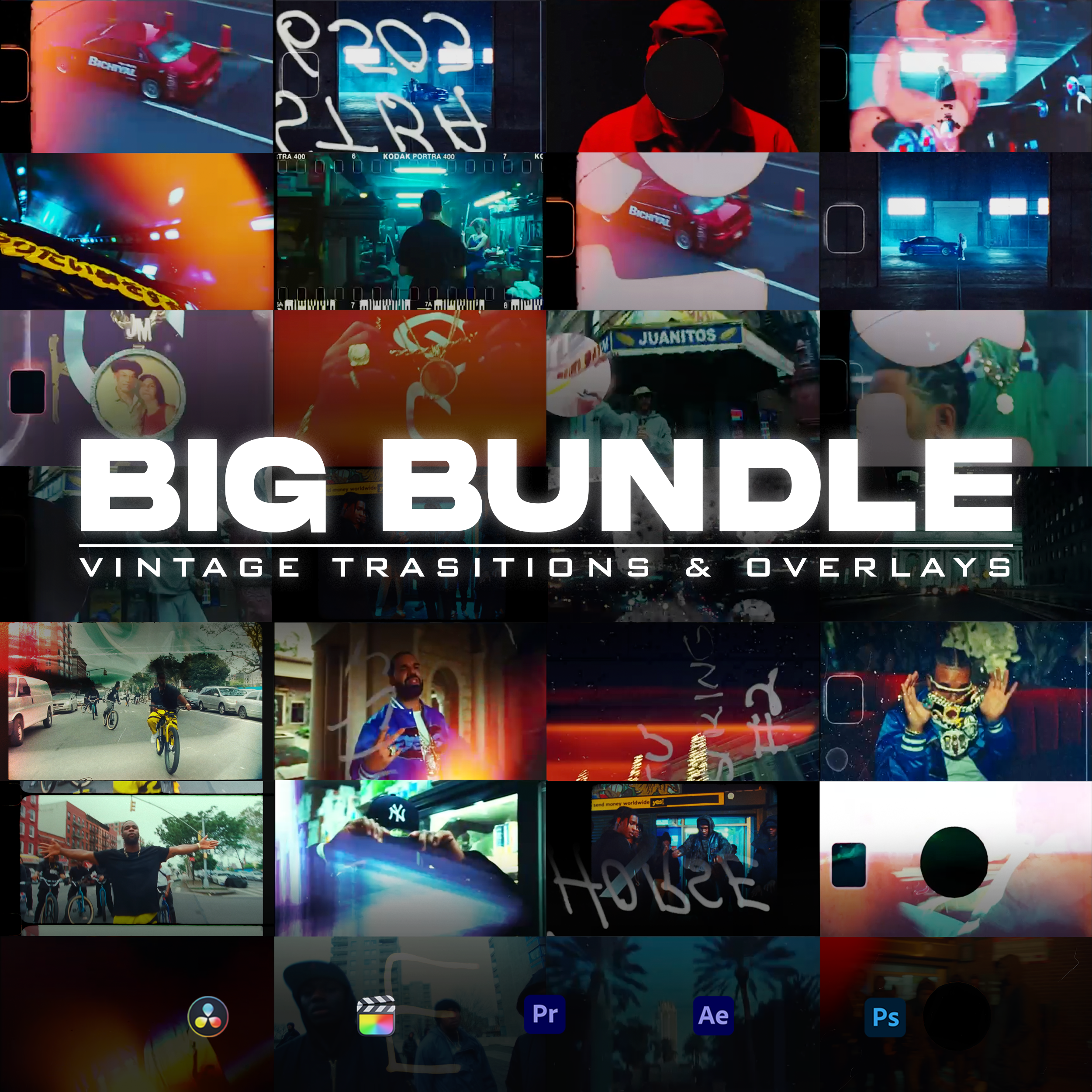 BIG BUNDLE VINTAGE OVERLAYS