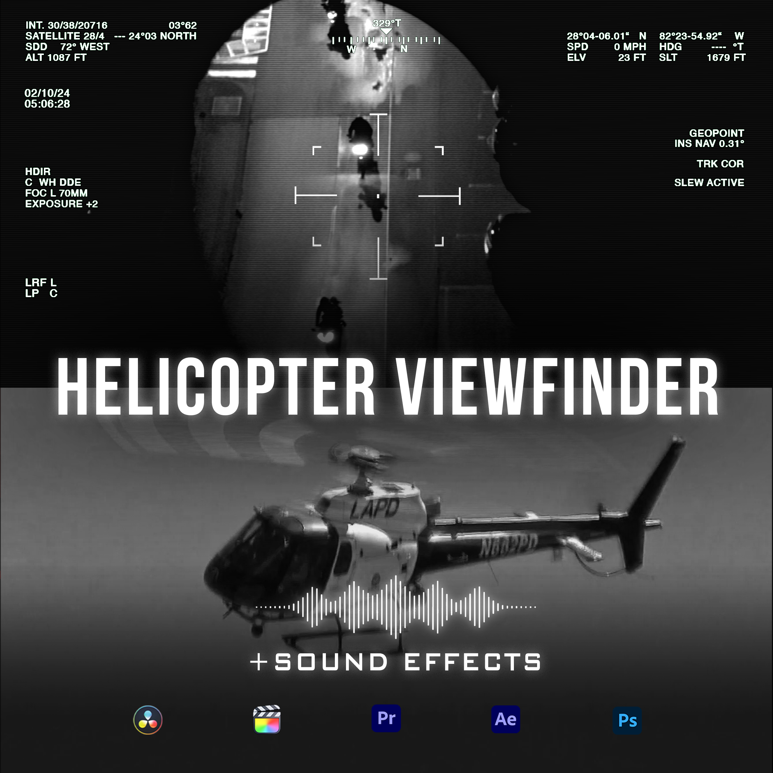 HELICOPTER VIEWFINDER (+ Sounds)