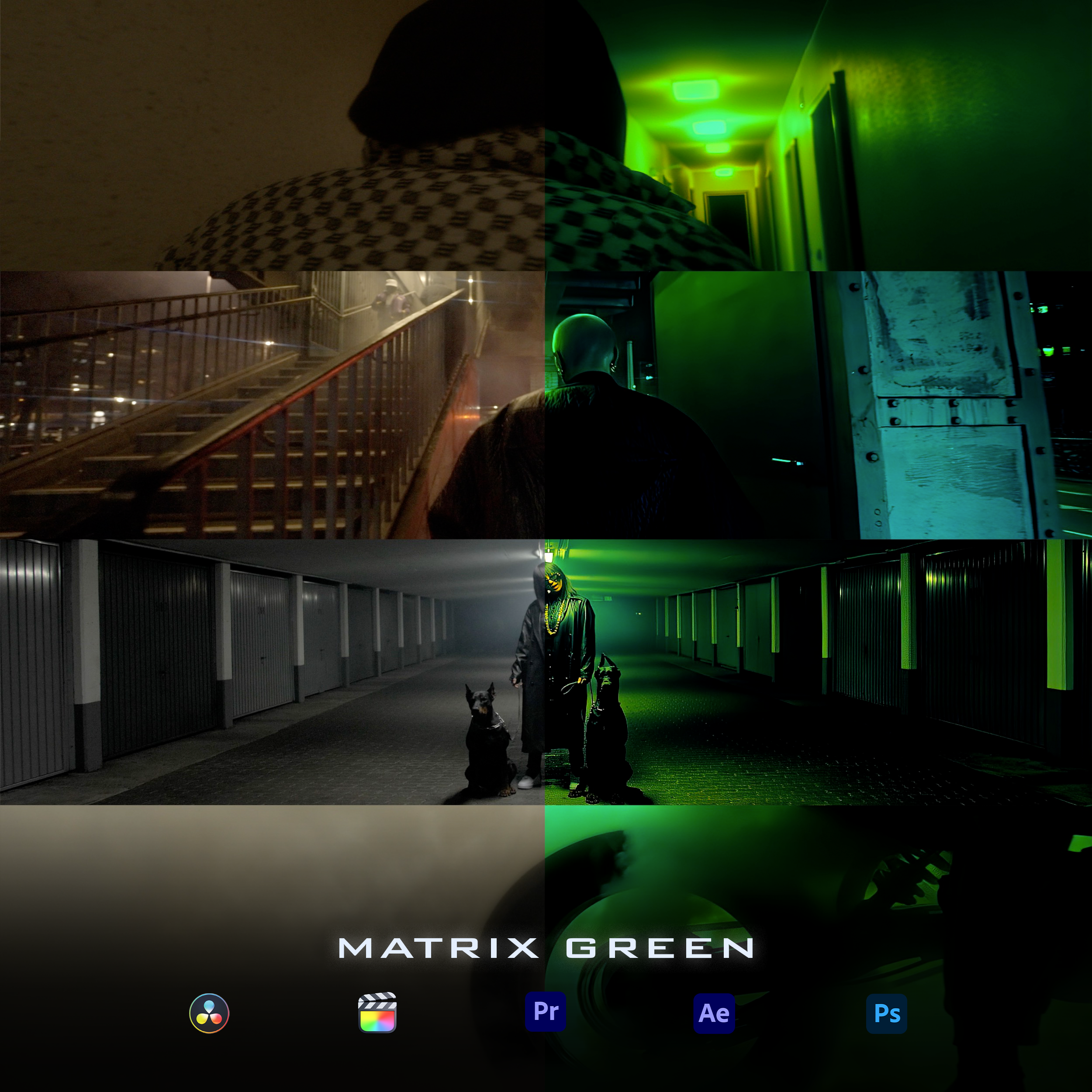MATRIX GREEN | Lut Pack