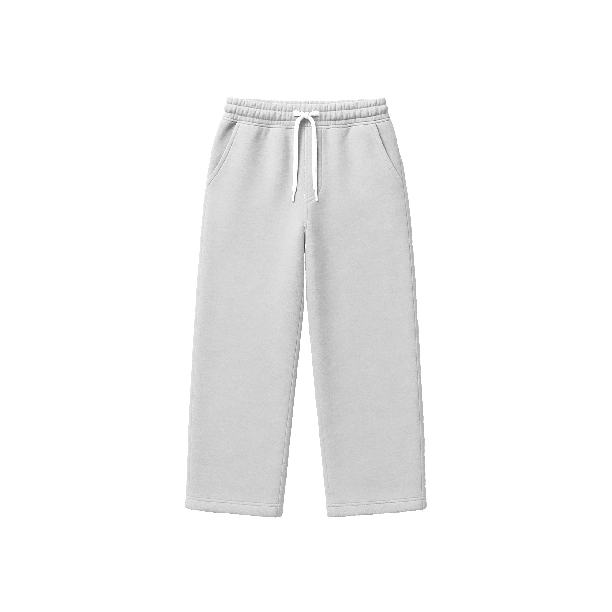 Grey Melange Pants