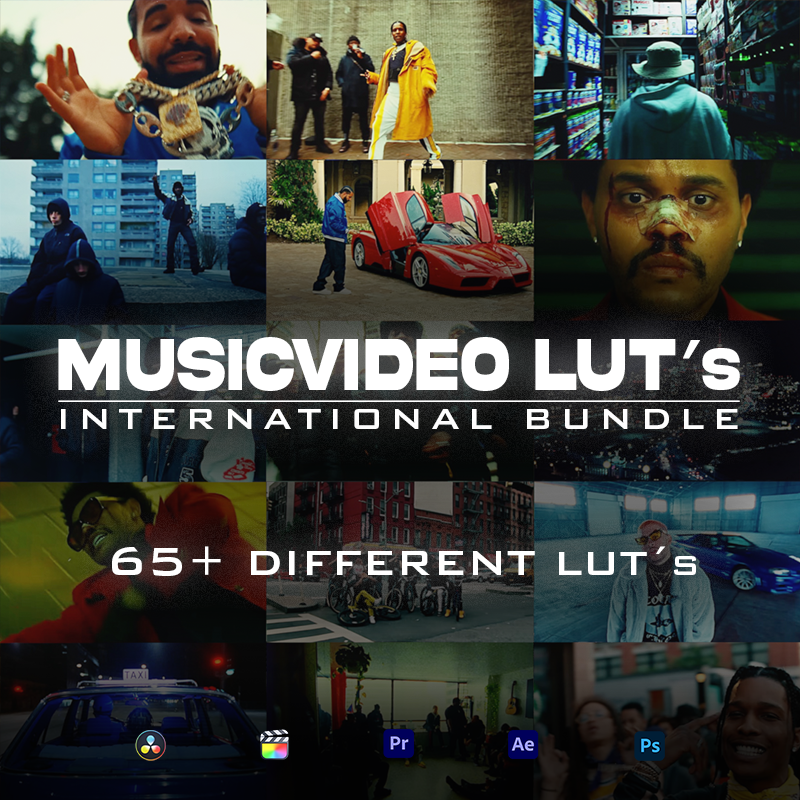 MUSICVIDEO LUT´s BUNDLE