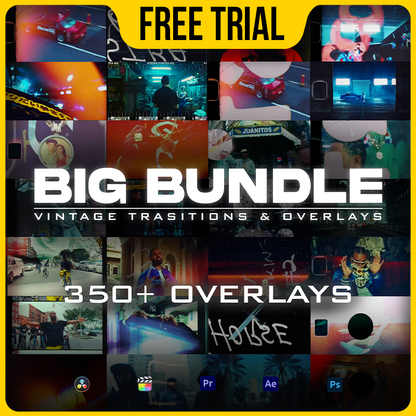 BIG BUNDLE VINTAGE OVERLAYS (Free Trial)