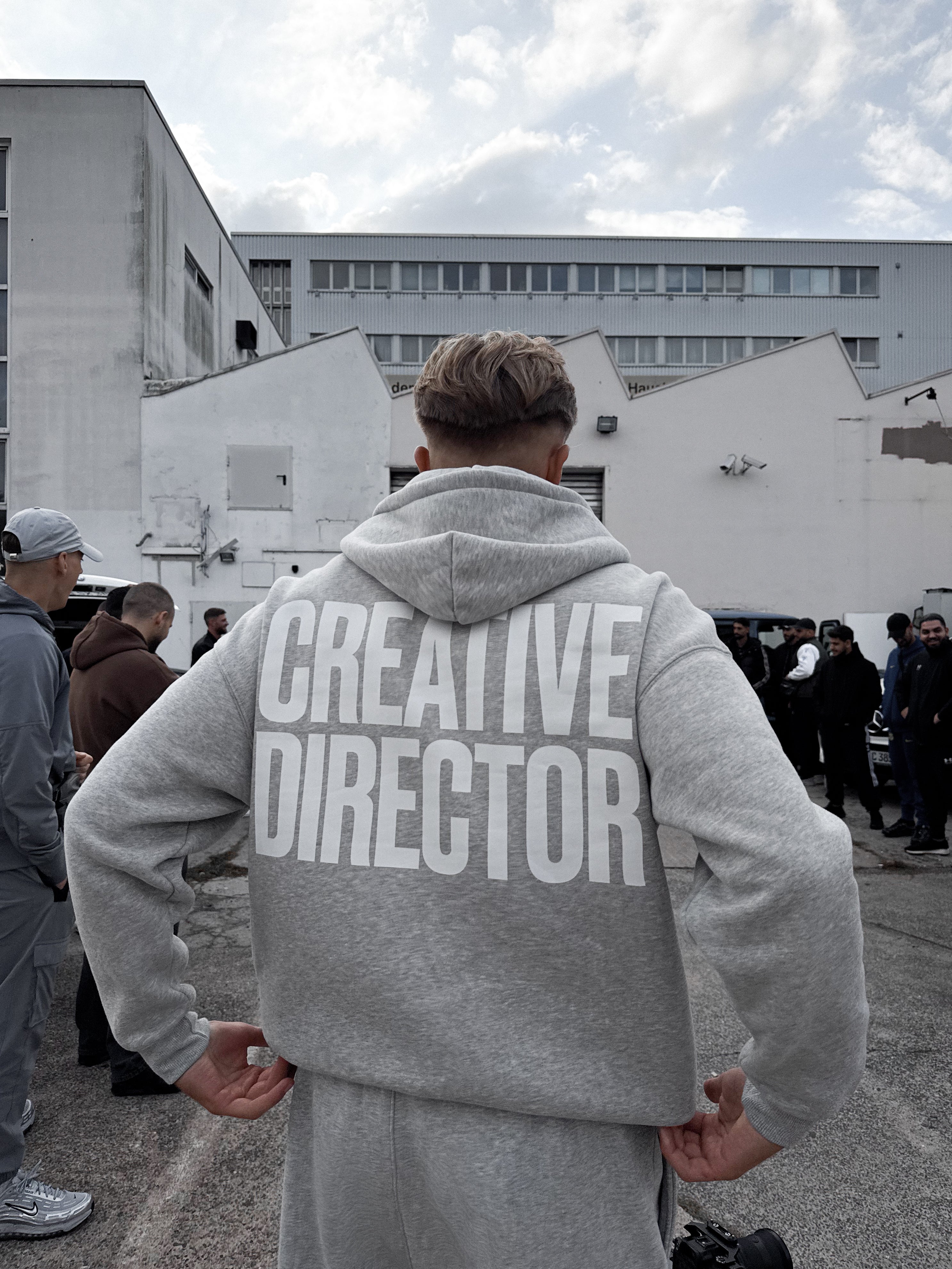 Grey Melange Zipper (Creative Director)