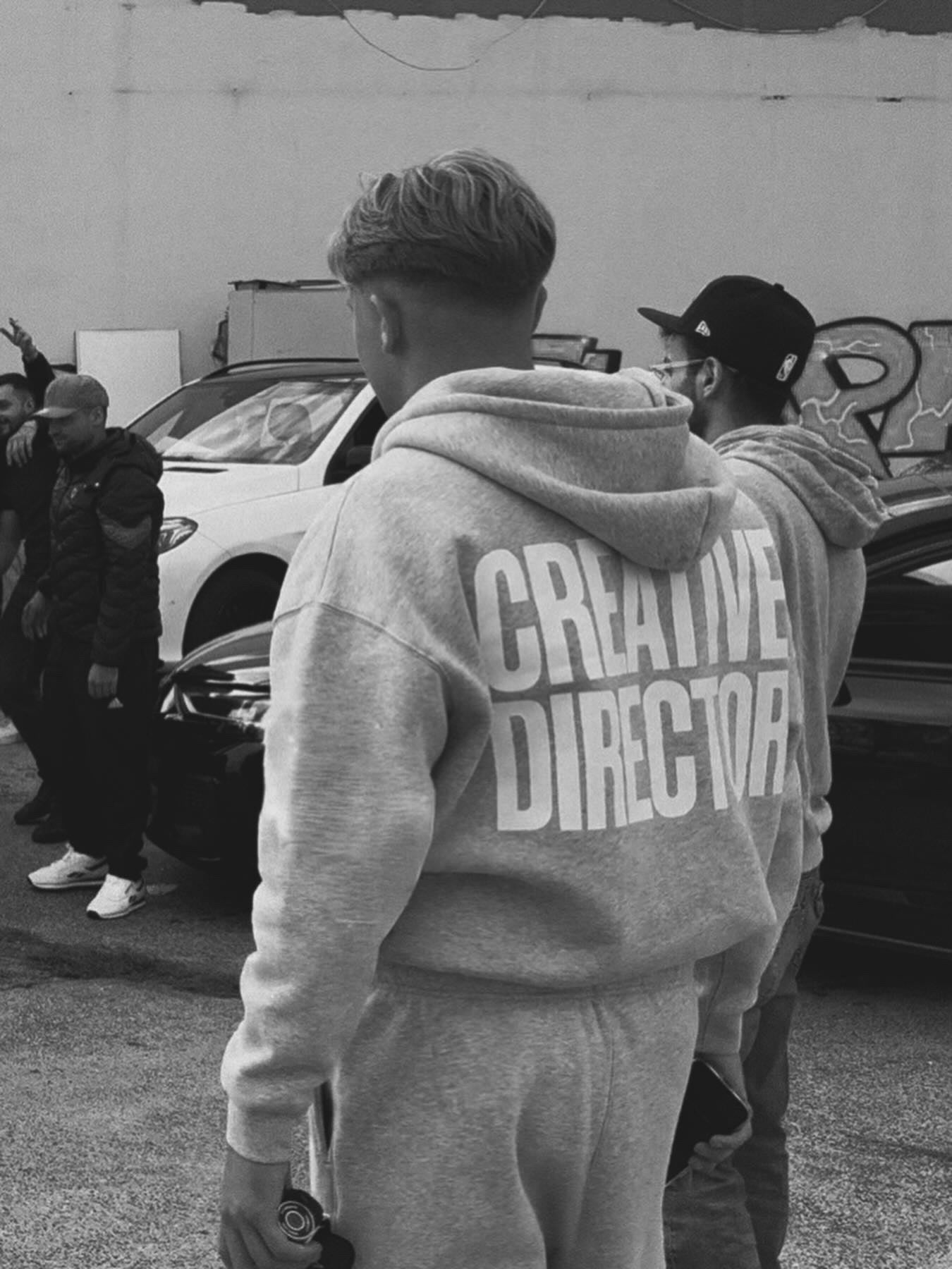 Grey Melange Zipper (Creative Director)