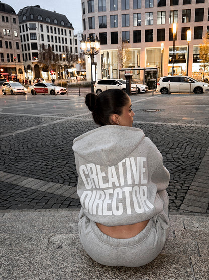 Grey Melange Zipper (Creative Director)