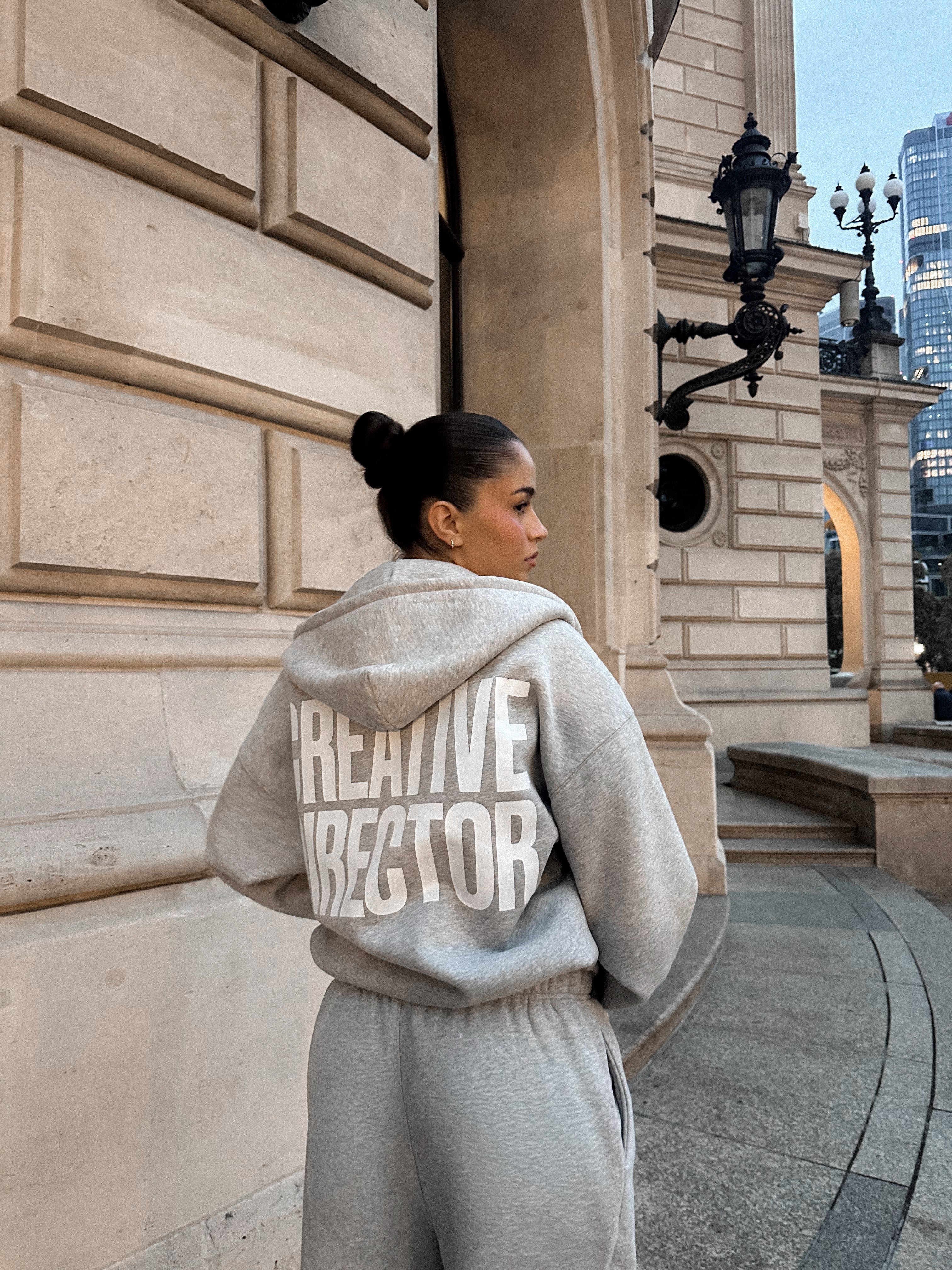 Grey Melange Zipper (Creative Director)