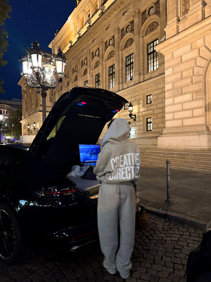 Grey Melange Zipper (Creative Director)