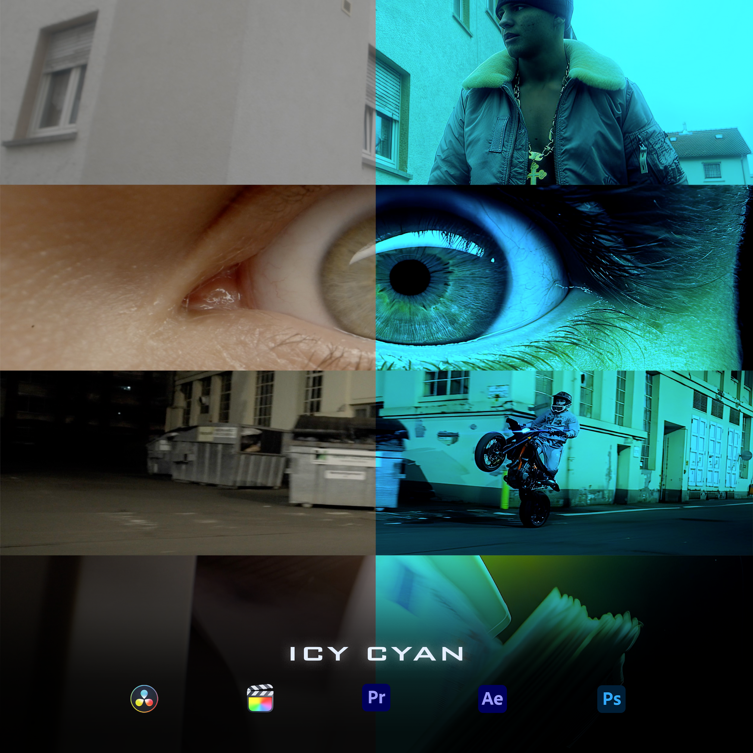 ICY CYAN | Lut Pack